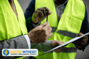 Inspektionen durchführen vom Elektriker