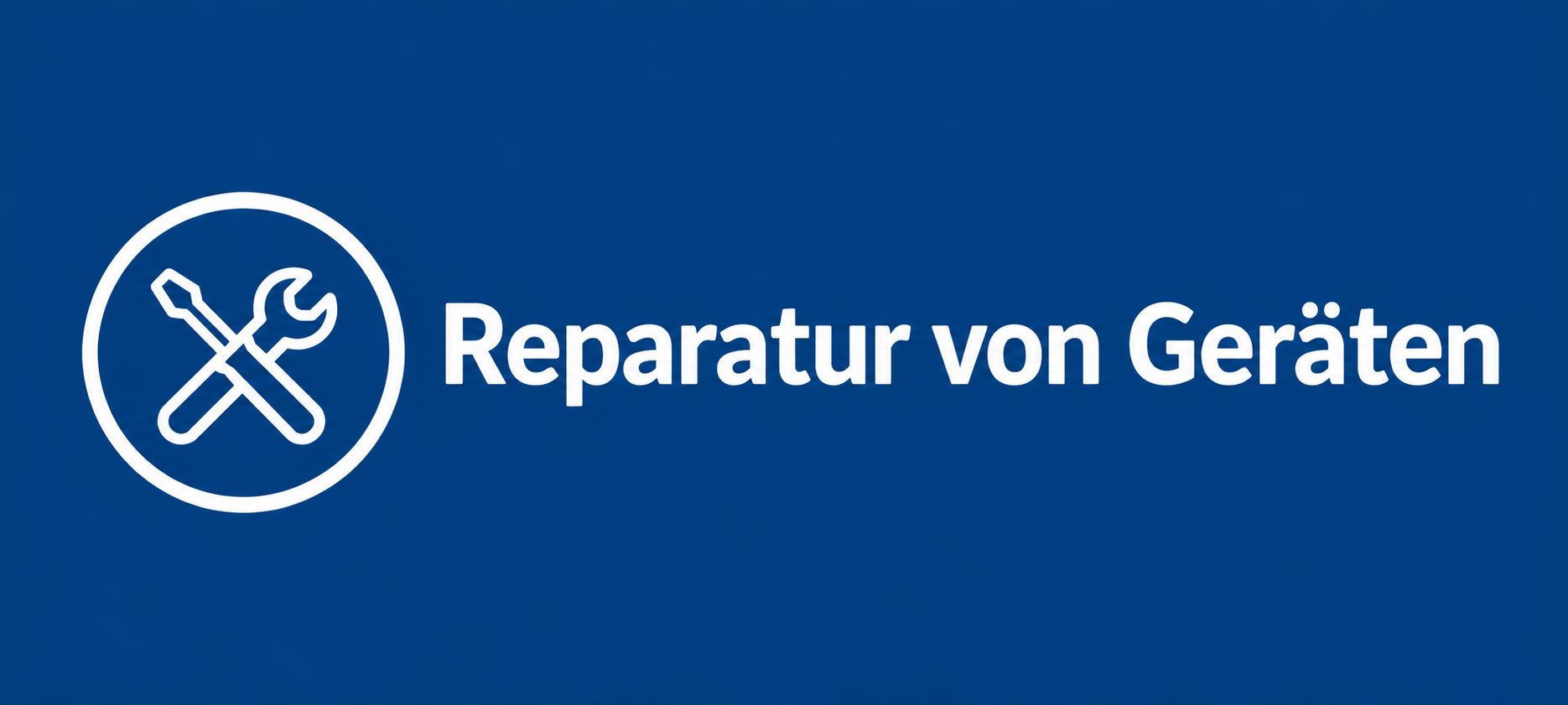 Gerätereparatur